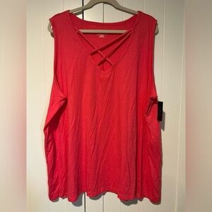 Lane Bryant Pink Top Size 26/28 NWT
